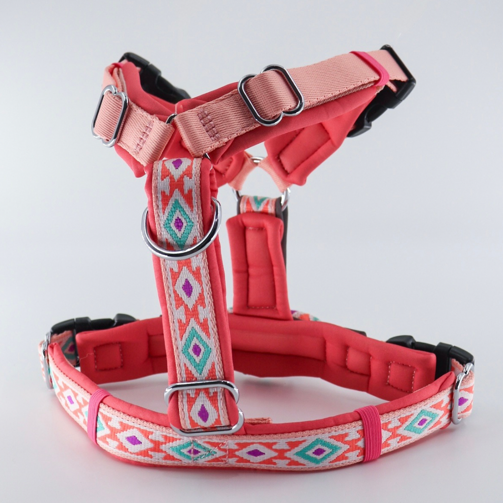 Trailblazer Harness - Coral Pink